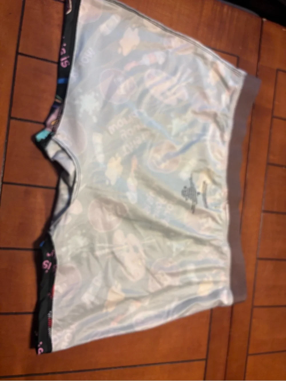 Bob Ross Mens Black Art-Themed Stretch Boxer Briefs Never worn, see pics